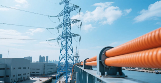 Weihai port high-voltage shore power project