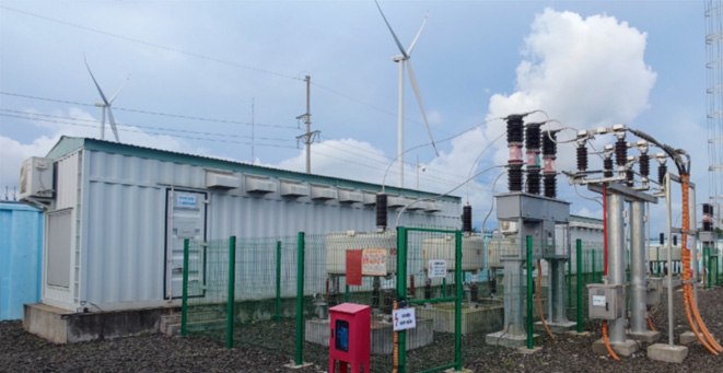 Vietnam 35kV direct-hang outdoor air-cooled SVG project